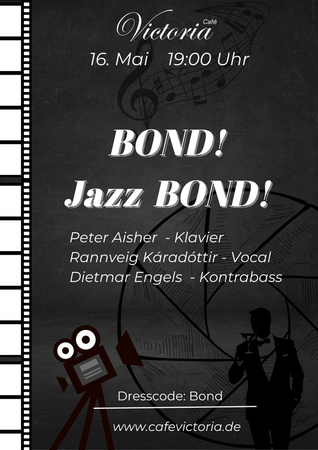 Poster Bond - Konzert Café Victoria Coburg