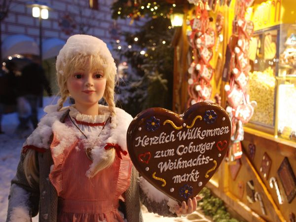Coburger Weihnachtsmarkt, Eingang