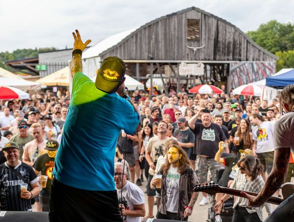 Outside Rodeo Coburg 2025